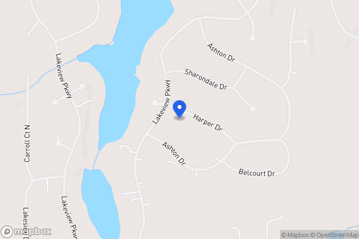 Map of 2218 Harper Dr