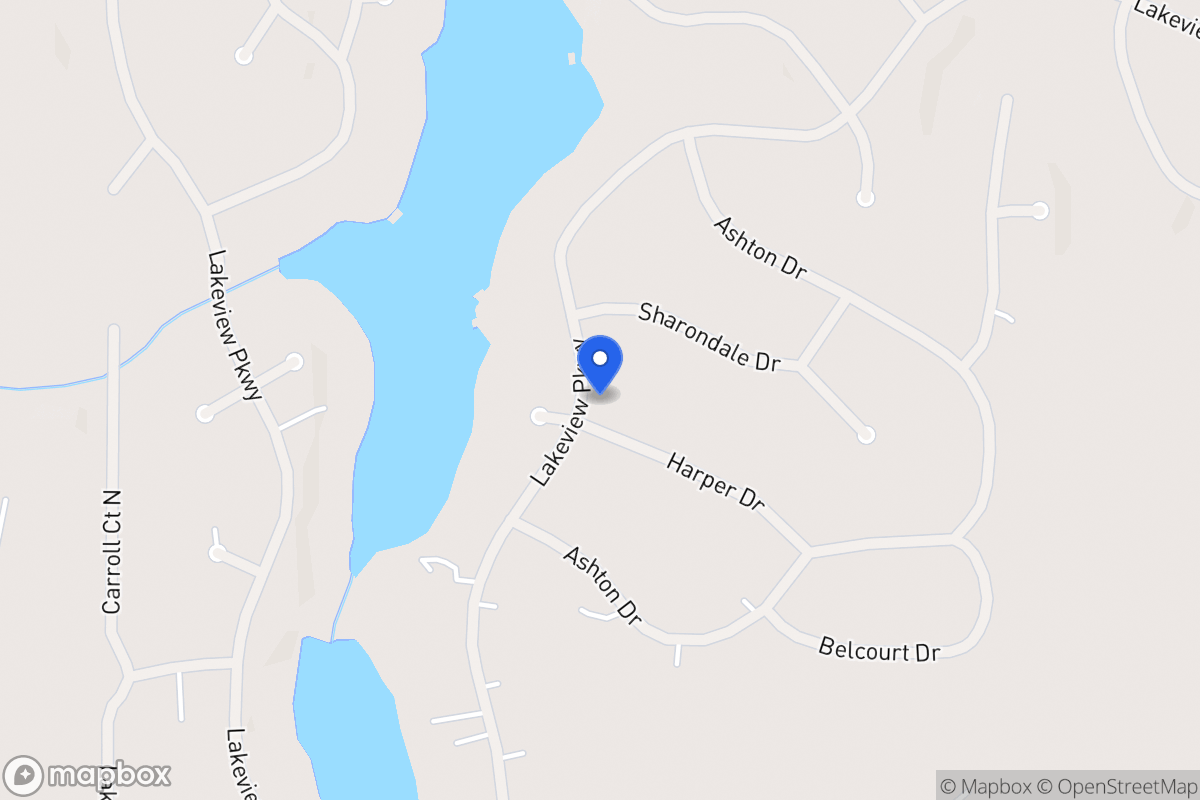 Map of 2220 Harper Dr