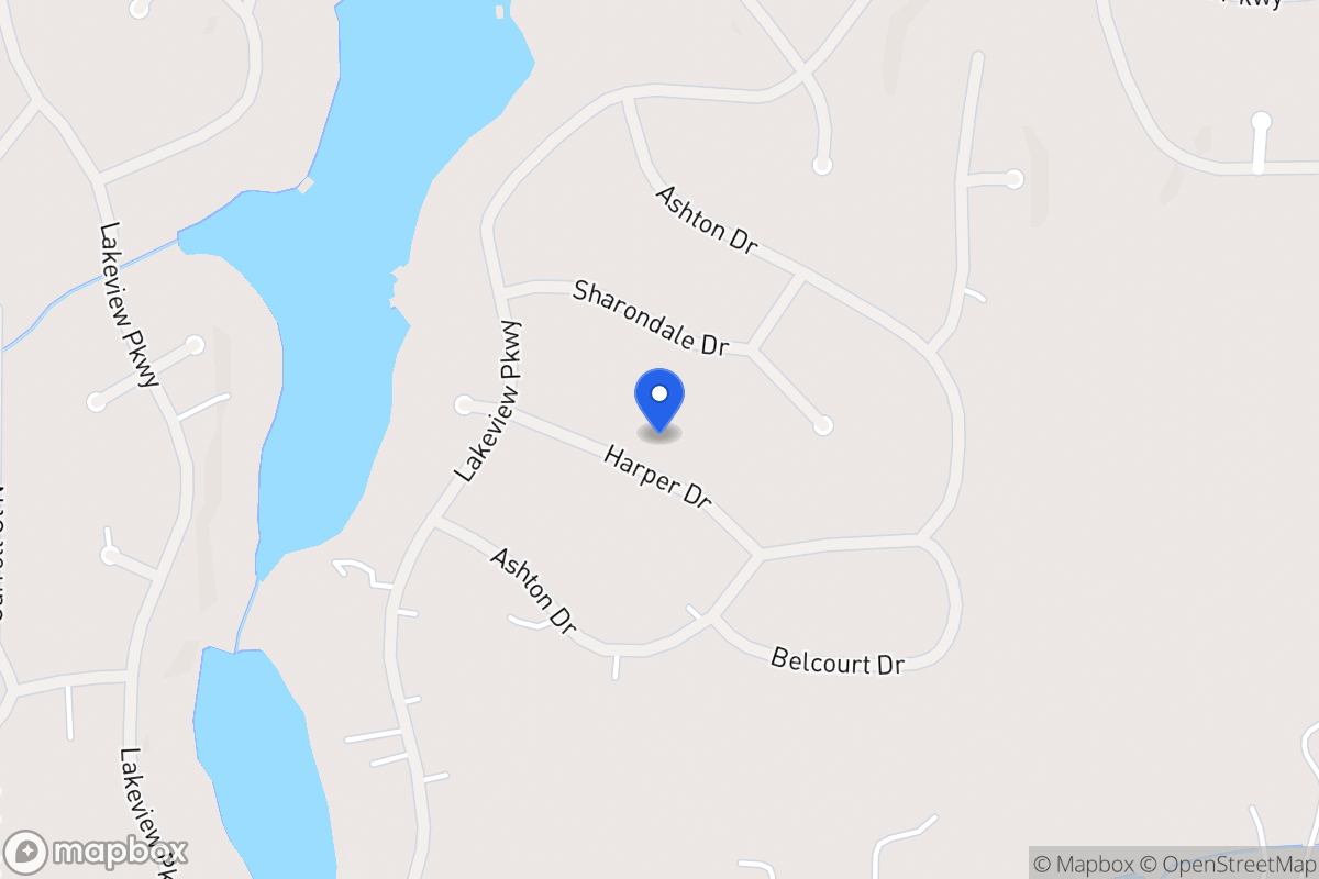 Map of 2225 Harper Dr