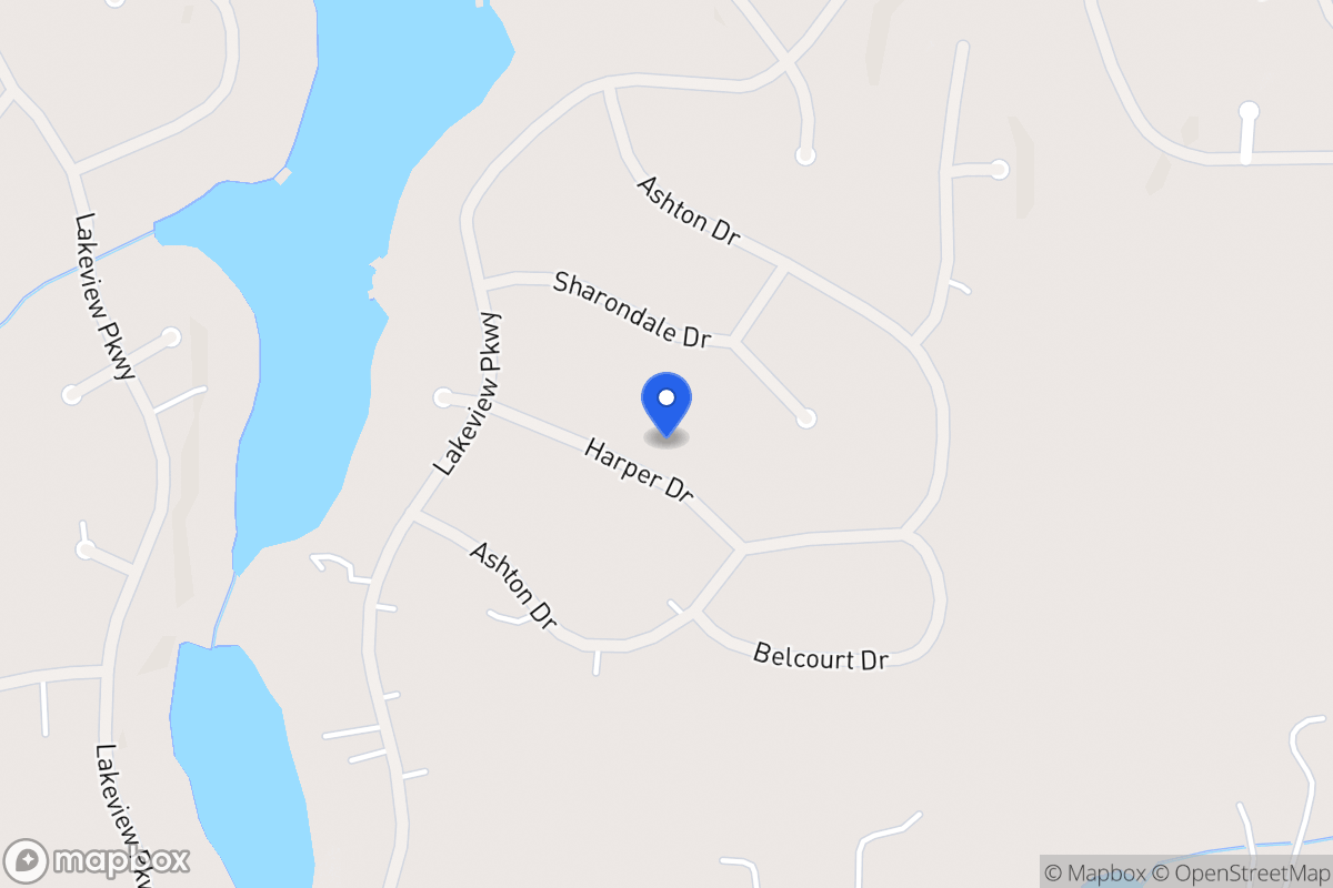 Map of 2226 Harper Dr