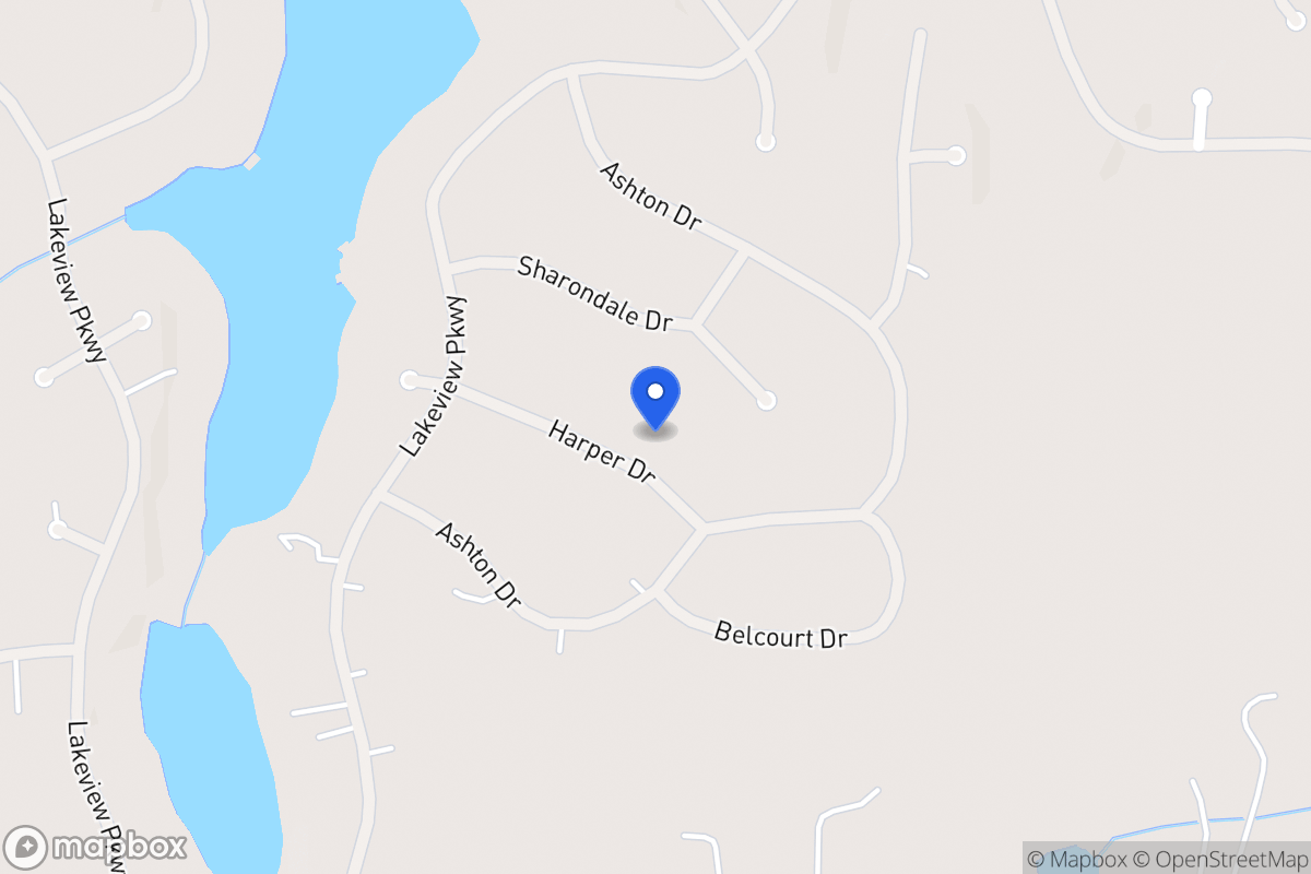 Map of 2227 Harper Dr