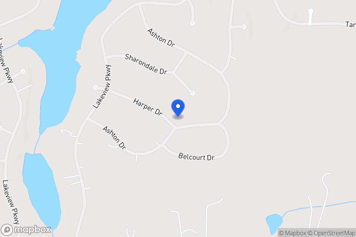 Map of 2229 Ashton Dr