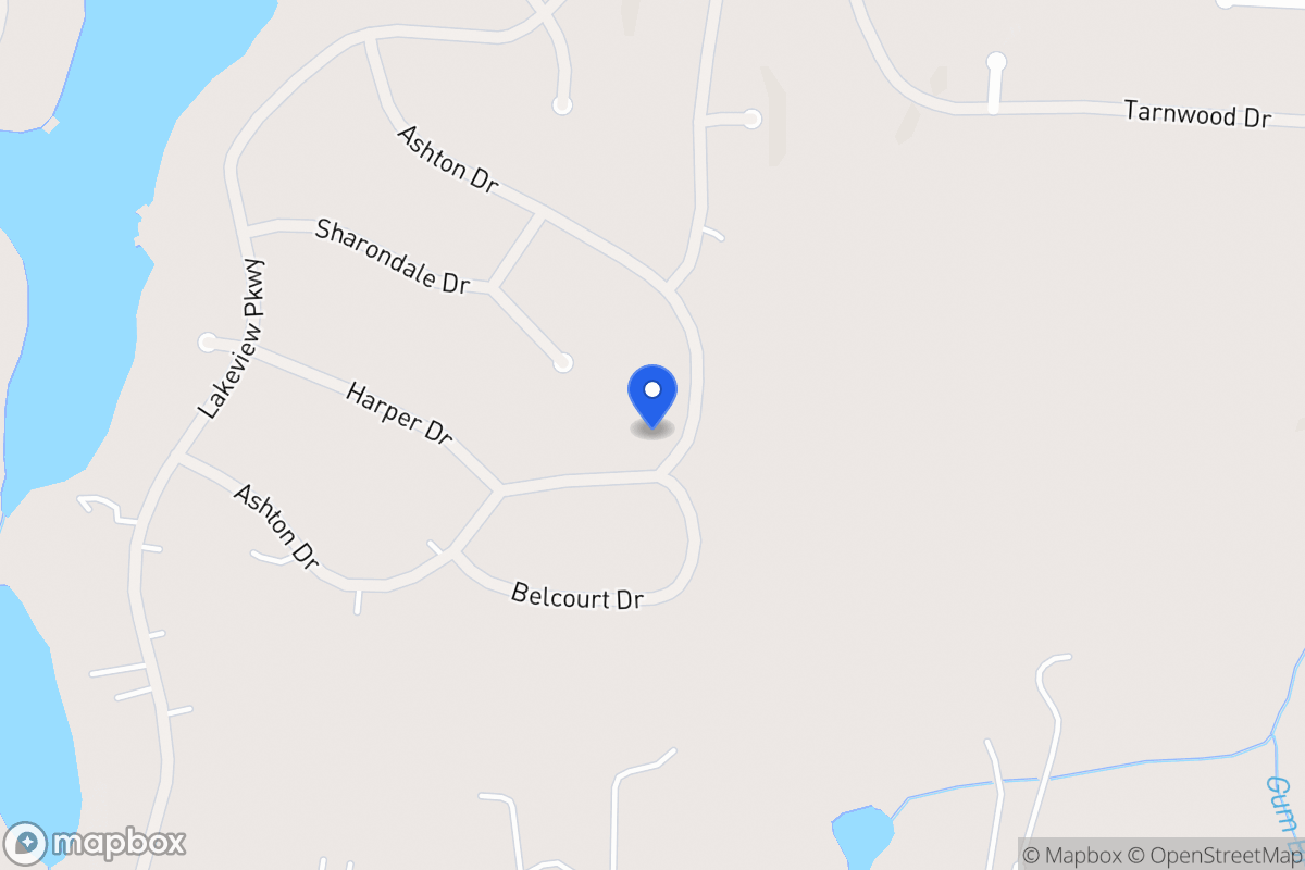 Map of 2234 Ashton Dr