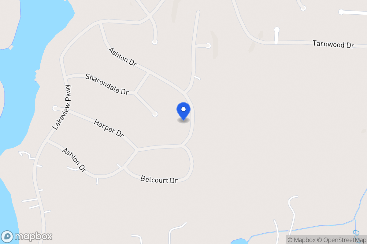 Map of 2236 Ashton Dr