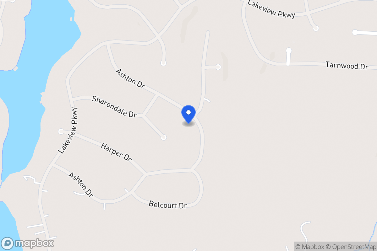 Map of 2239 Ashton Dr