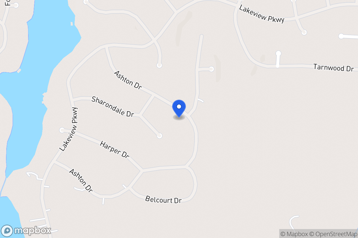 Map of 2240 Ashton Dr