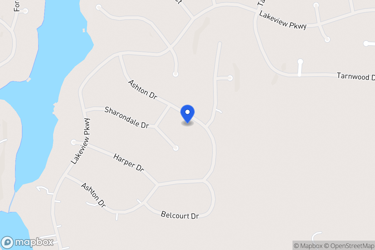 Map of 2241 Ashton Dr