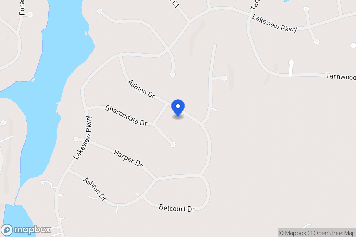Map of 2242 Ashton Dr