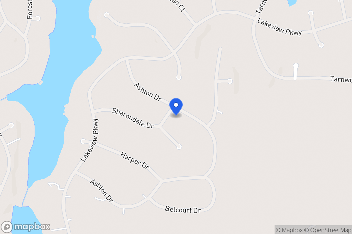 Map of 2243 Sharondale Dr