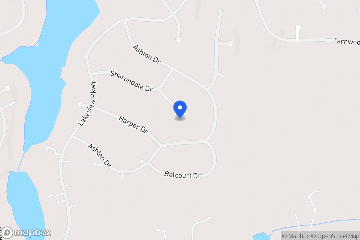Map of 2250 Norwood Ct