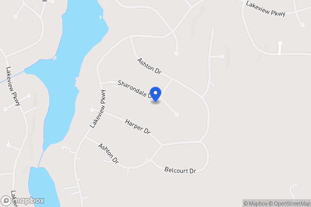Map of 2254 Sharondale Dr