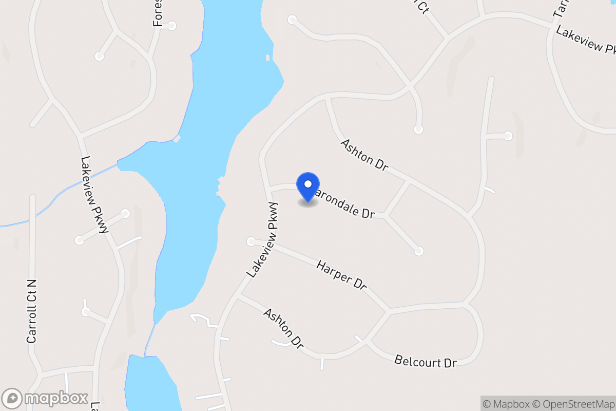 Map of 2259 Sharondale Dr
