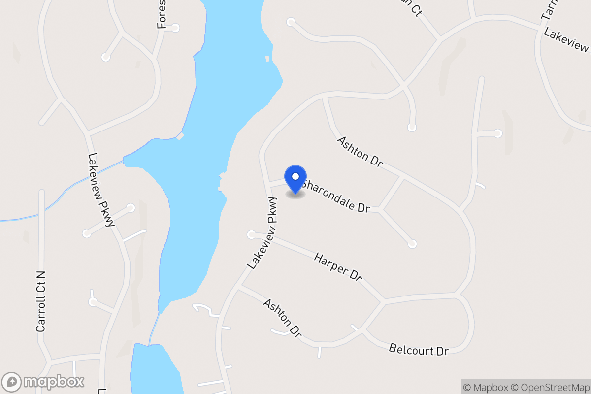 Map of 2260 Sharondale Dr