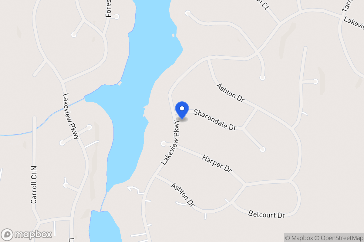 Map of 2261 Sharondale Dr