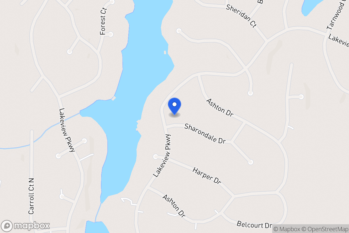 Map of 2262 Sharondale Dr
