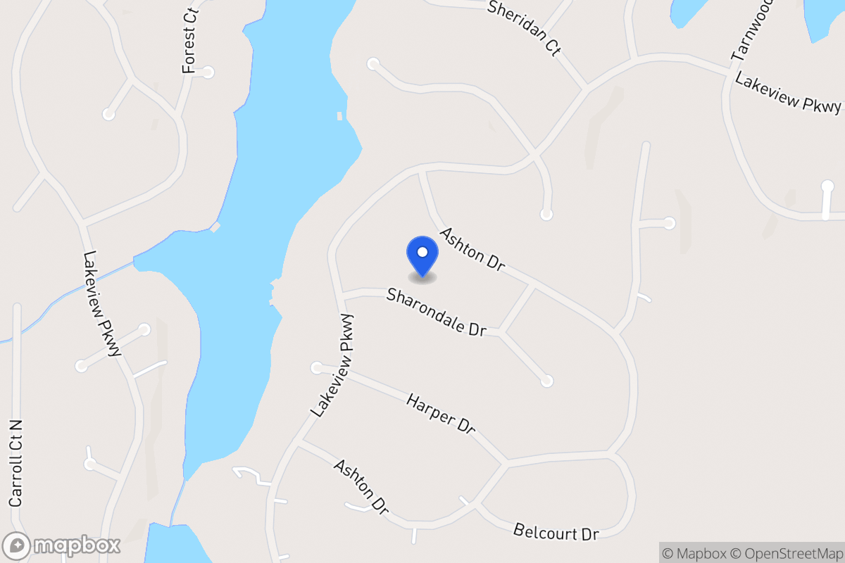 Map of 2265 Sharondale Dr