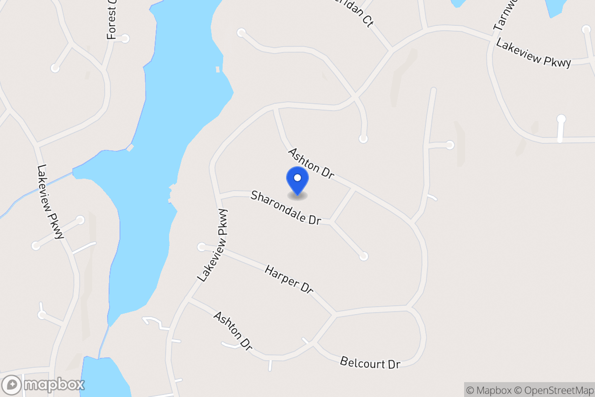 Map of 2267 Sharondale Dr
