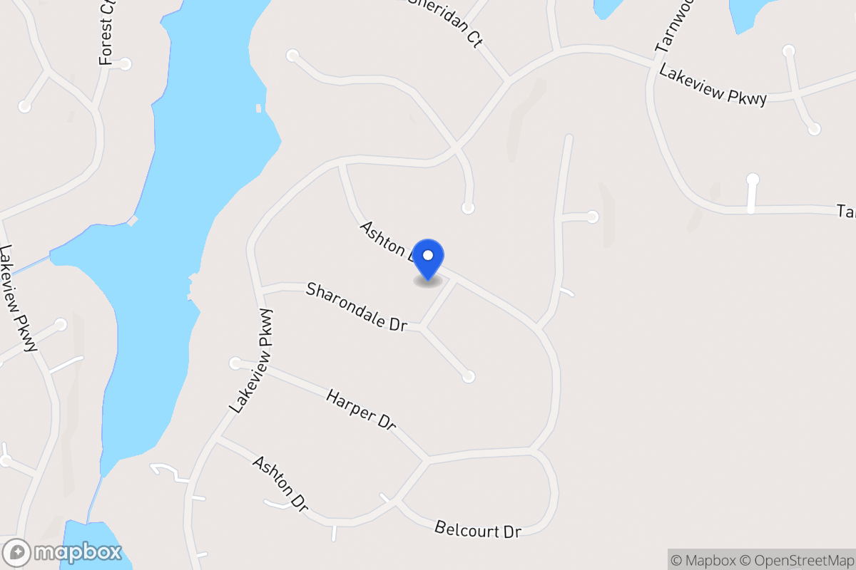 Map of 2271 Ashton Dr