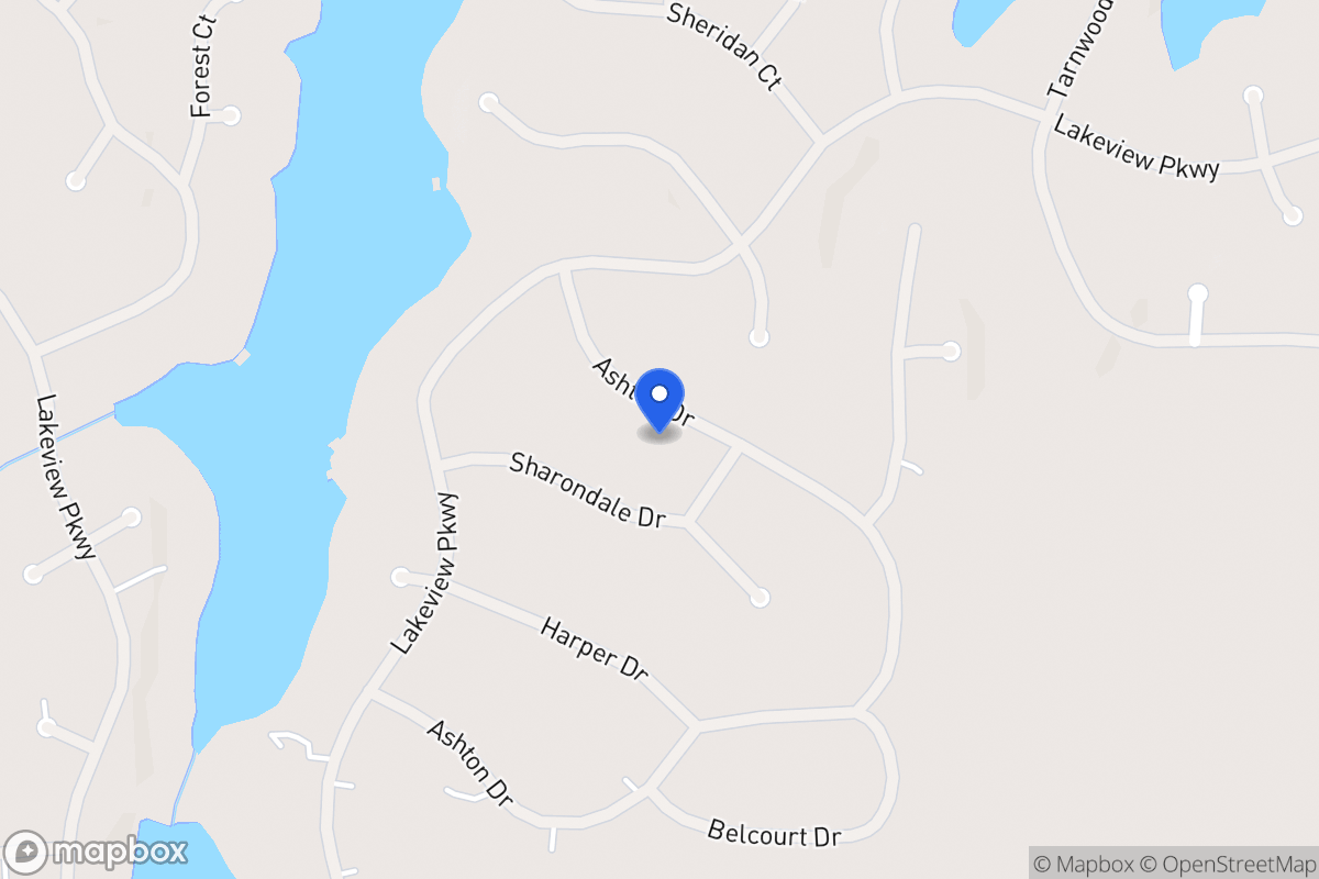 Map of 2272 Ashton Dr