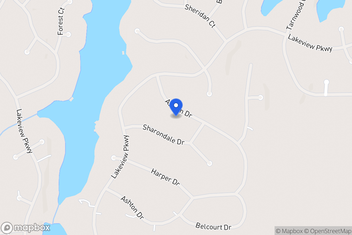 Map of 2273 Ashton Dr