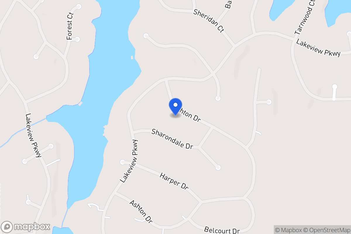 Map of 2274 Ashton Dr