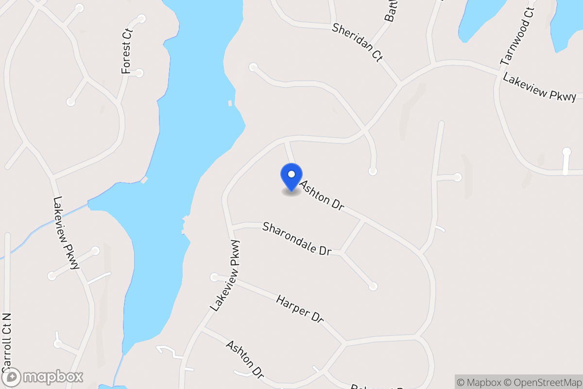 Map of 2275 Ashton Dr