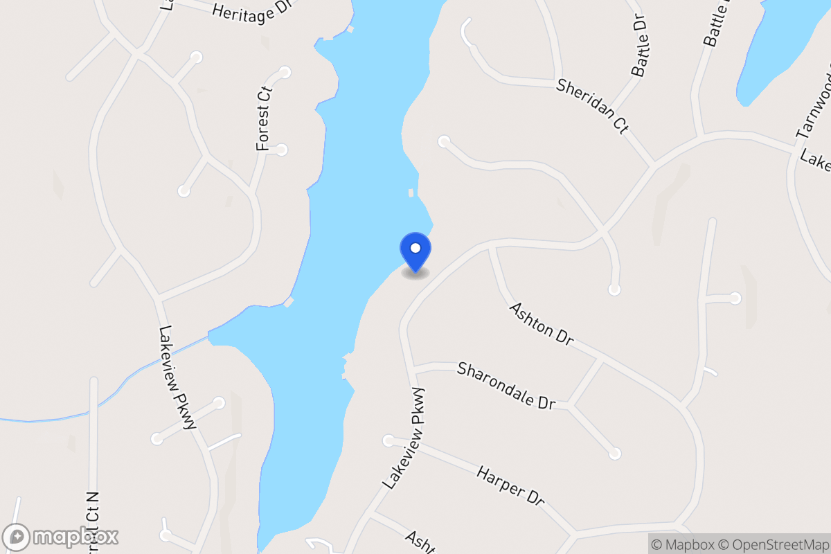 Map of 2286 Lakeview Pkwy