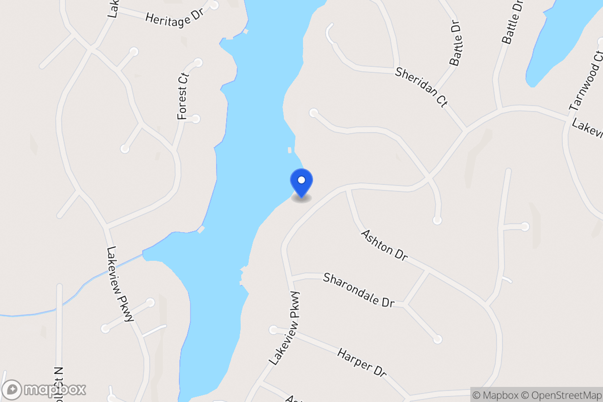 Map of 2287 Lakeview Pkwy