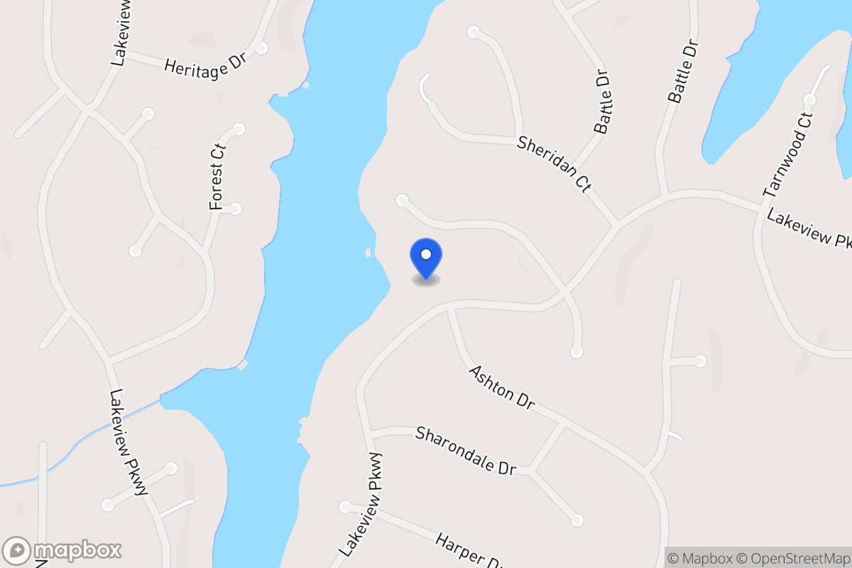 Map of 2290 Lakeview Pkwy