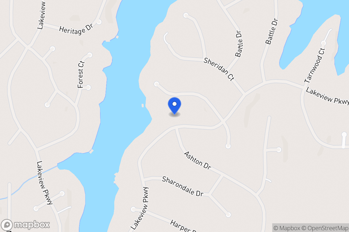Map of 2291 Lakeview Pkwy