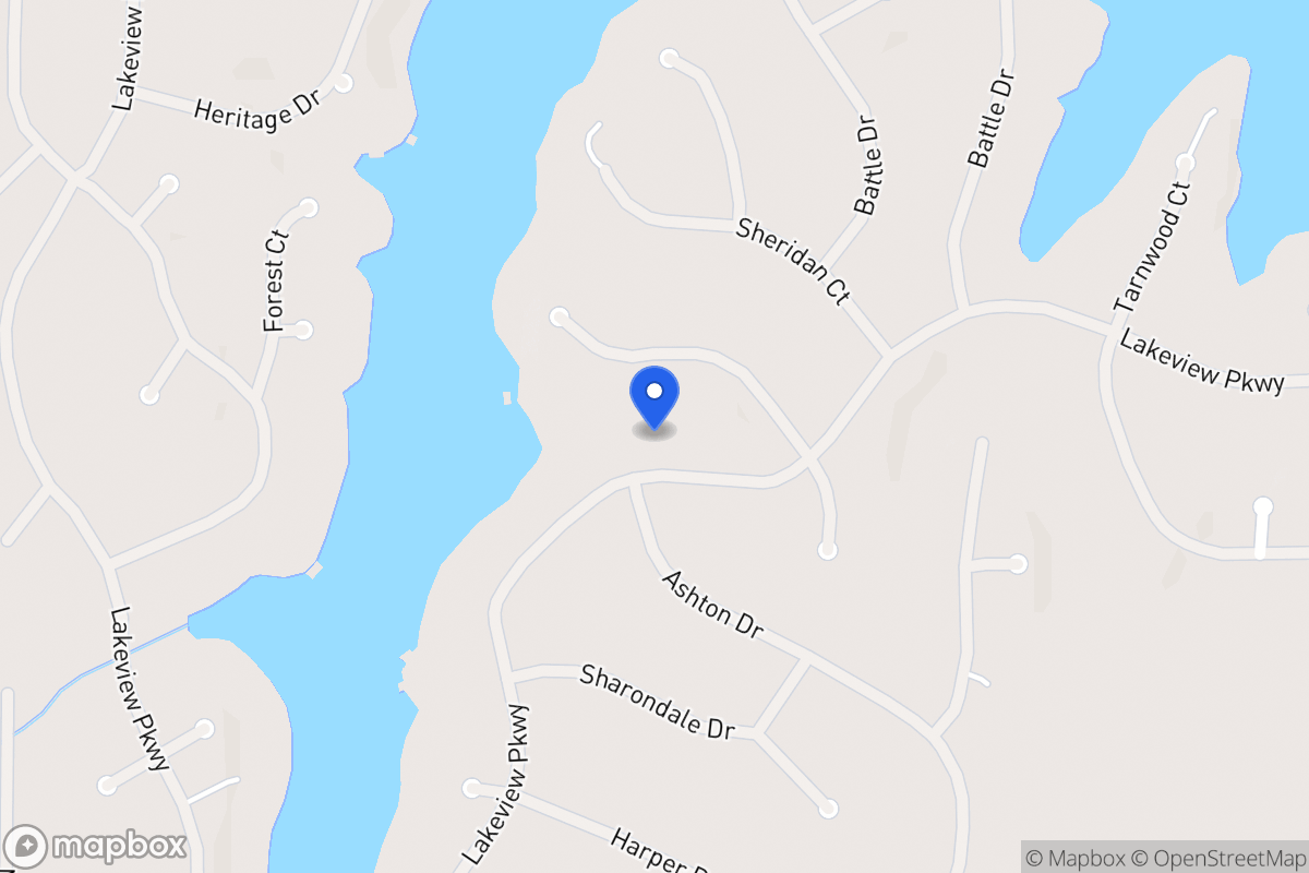 Map of 2292 Lakeview Pkwy