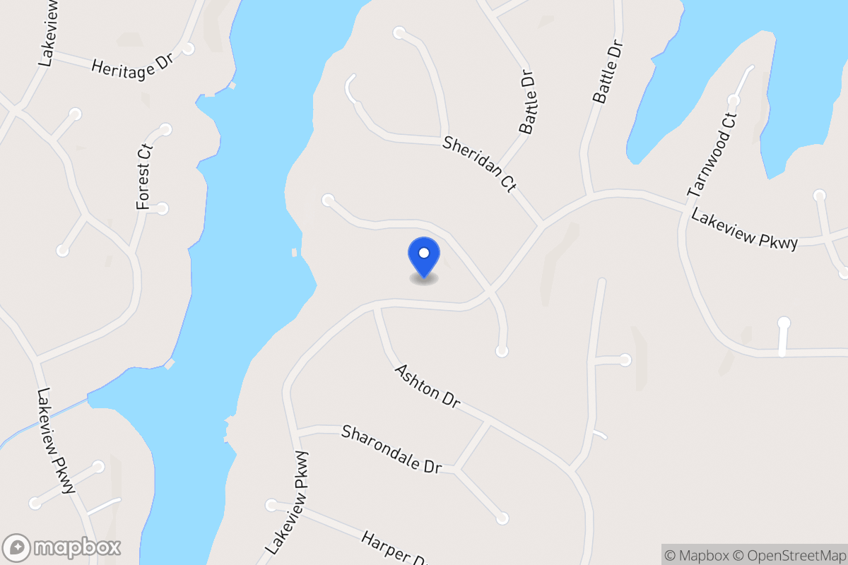Map of 2294 Lakeview Pkwy