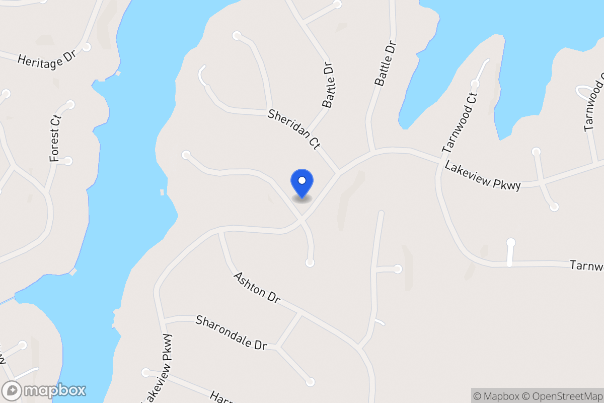 Map of 2319 Lakeview Pkwy