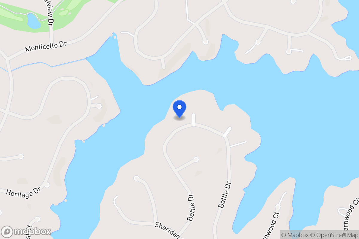 Map of 2374 Grant Pl