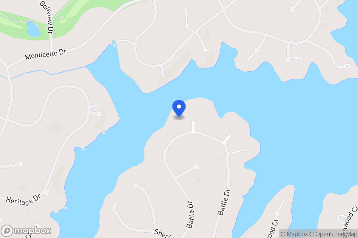 Map of 2375 Grant Pl