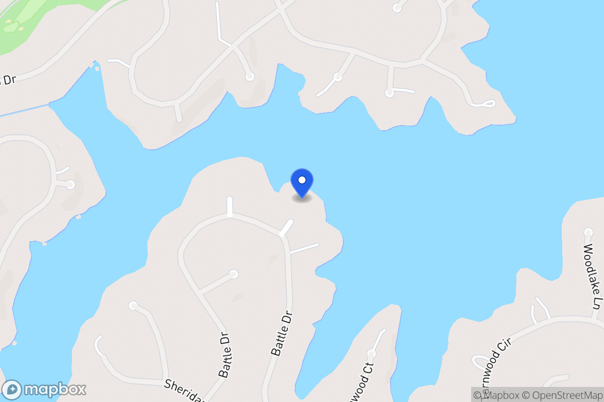 Map of 2382 Lee Pl
