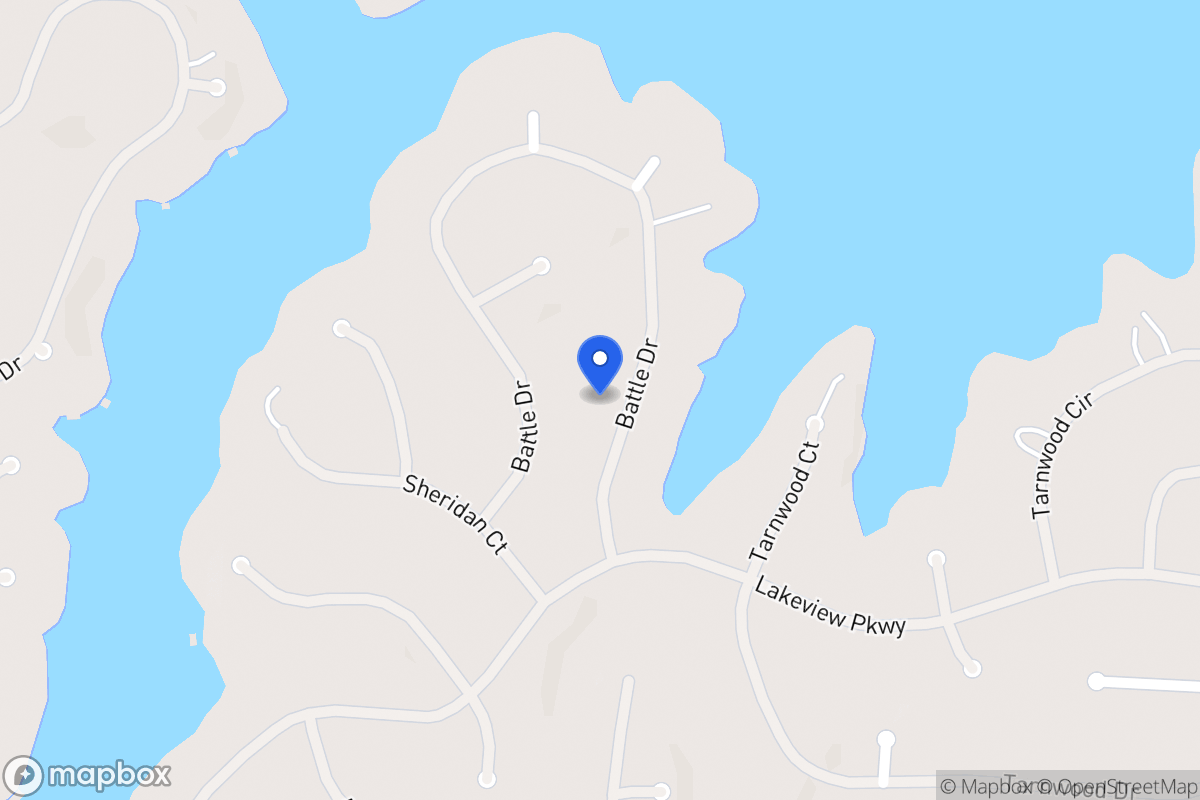 Map of 2403 Battle Dr