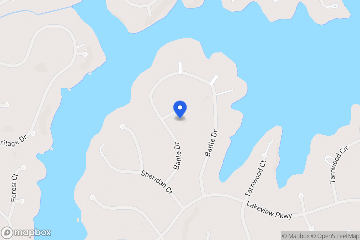 Map of 2425 Burnside Pl