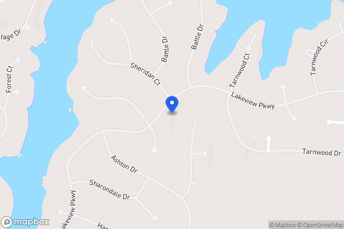 Map of 2438 Lakeview Pkwy