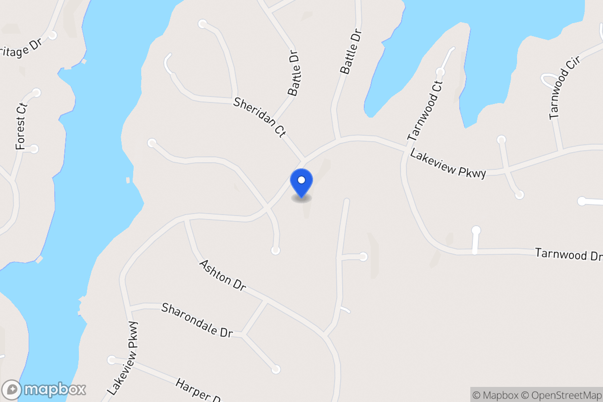 Map of 2439 Lakeview Pkwy