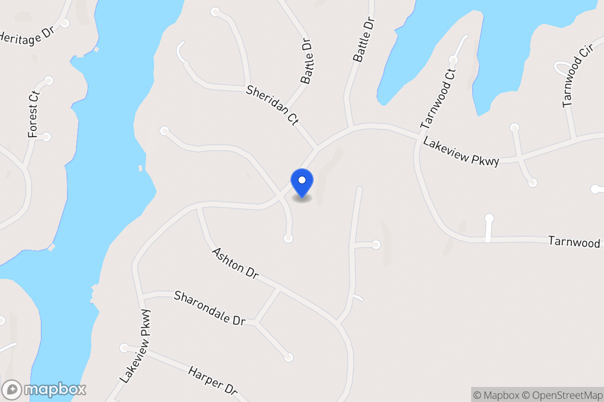 Map of 2440 Lakeview Pkwy