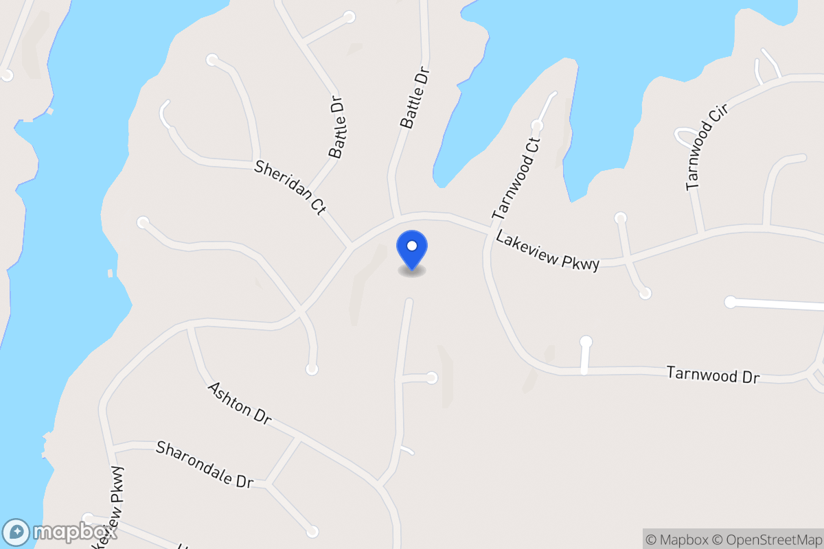 Map of 2468 Briarwood Ct
