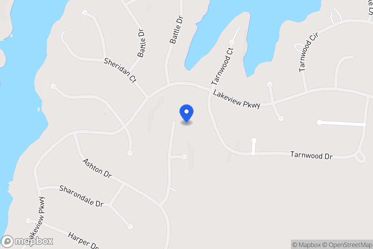 Map of 2471 Briarwood Ct