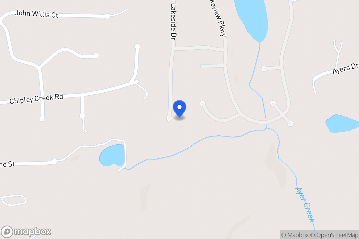 Map of 2486 S Carroll Ct