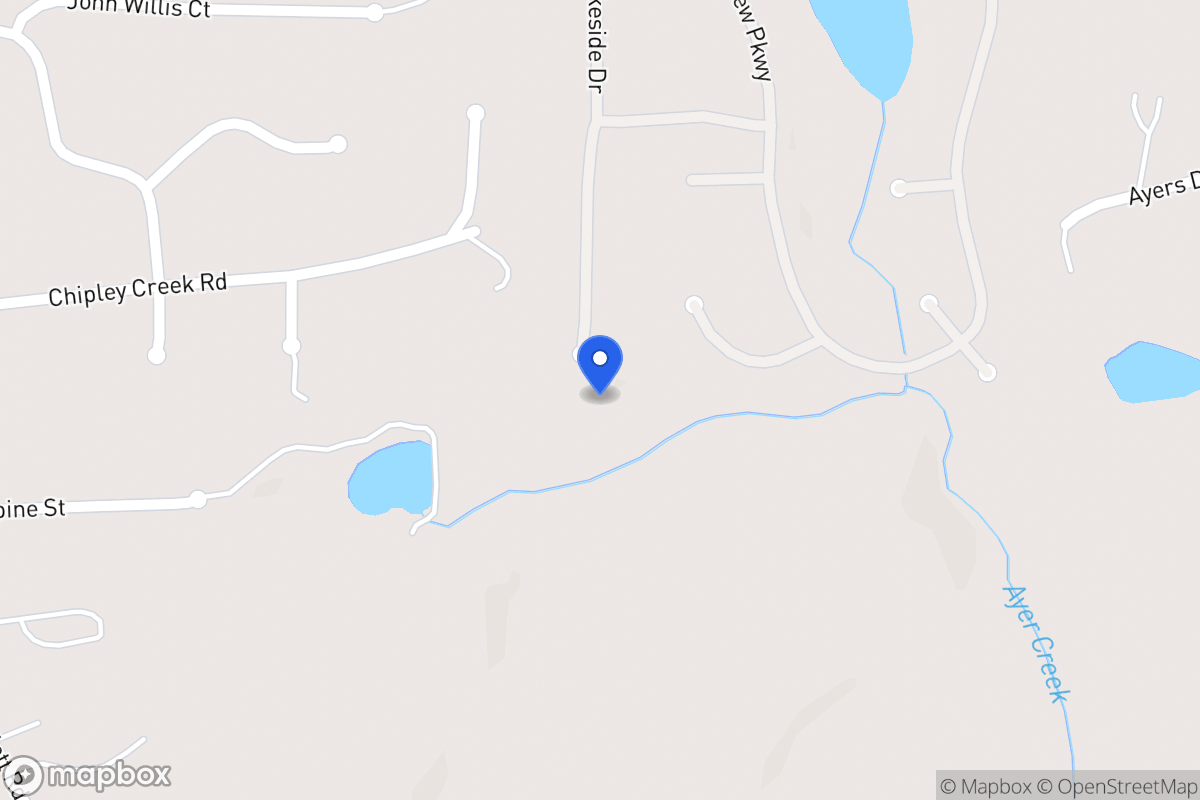 Map of 2487 S Carroll Ct