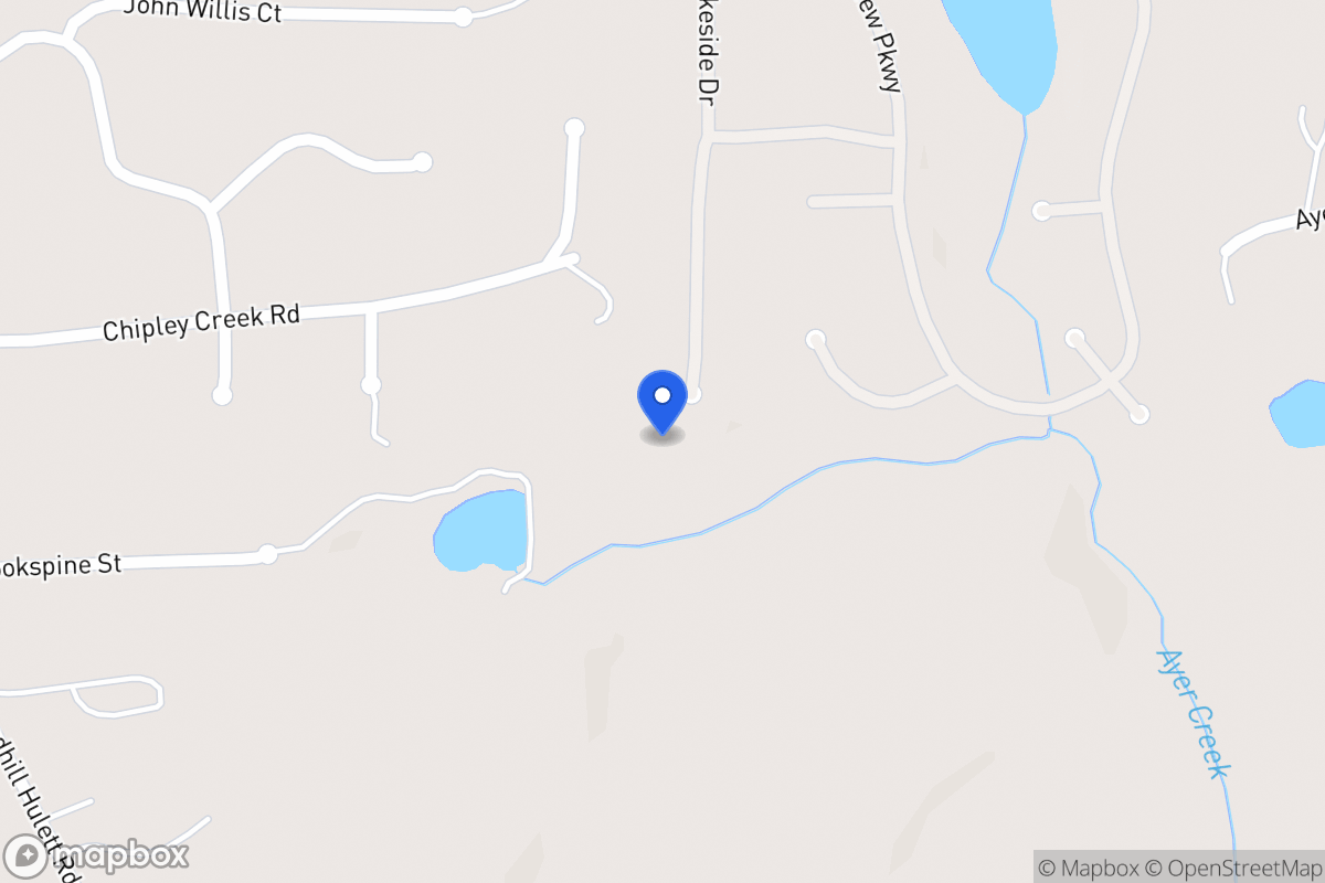 Map of 2488 S Carroll Ct