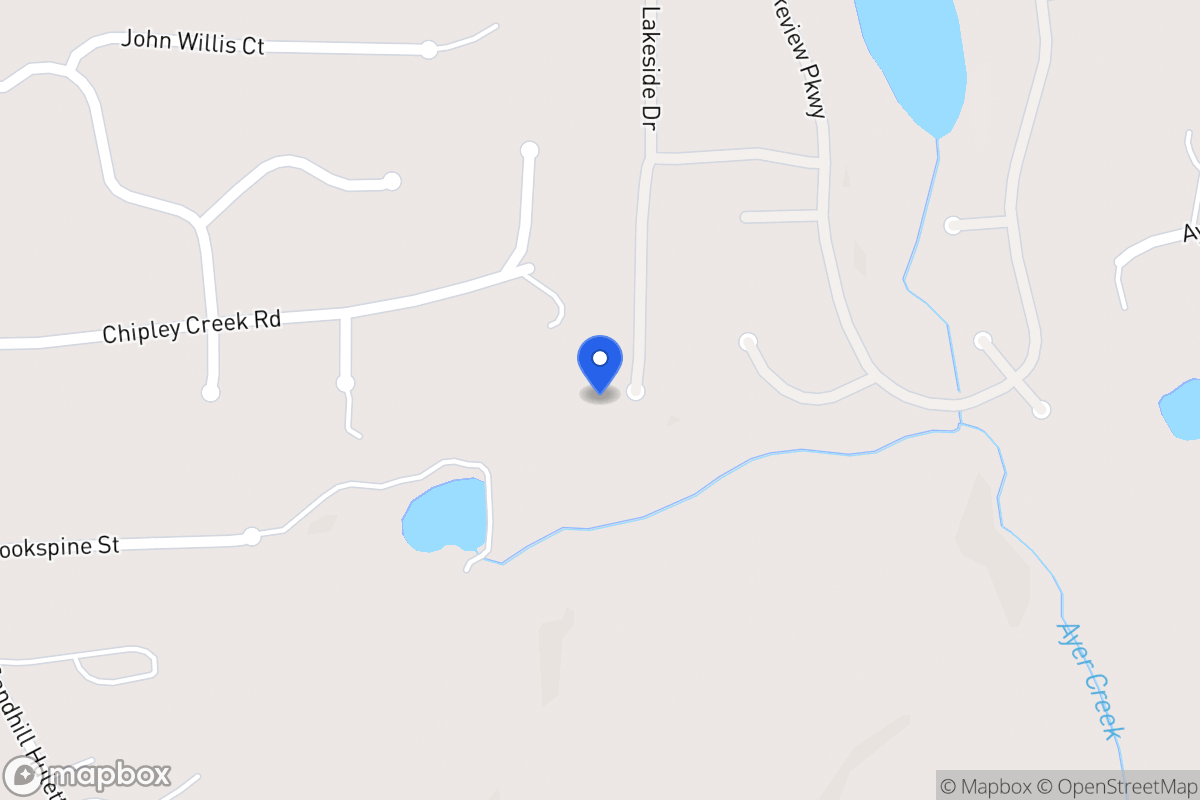 Map of 2489 S Carroll Ct