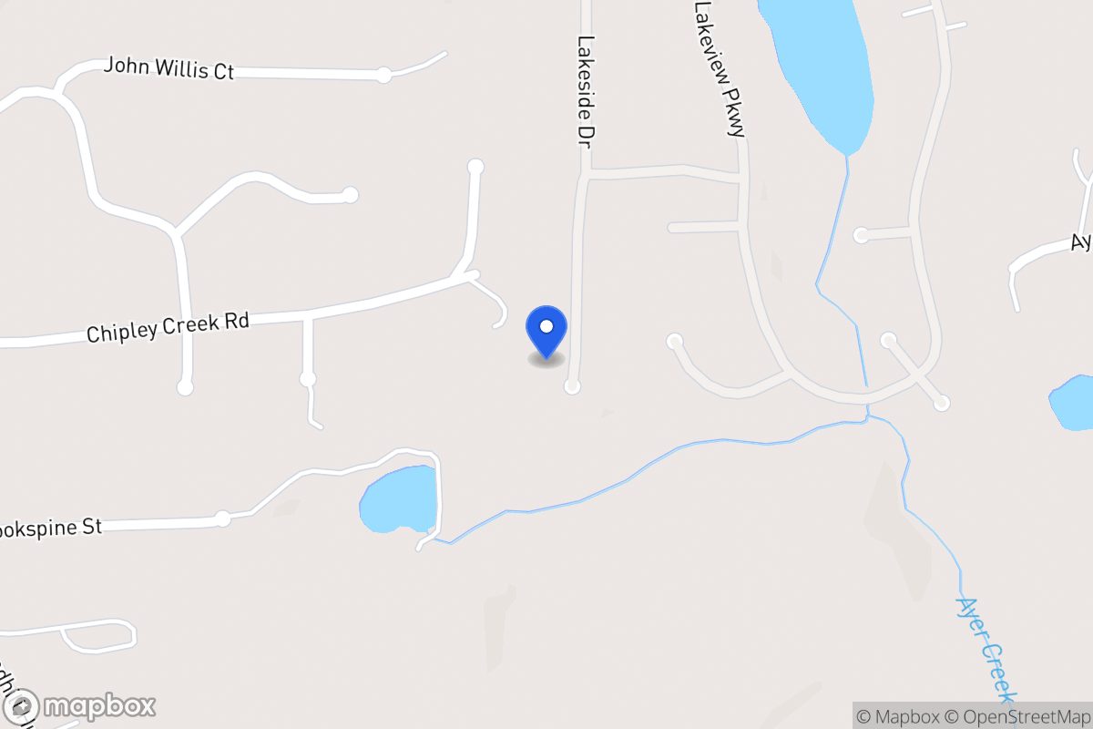 Map of 2490 S Carroll Ct