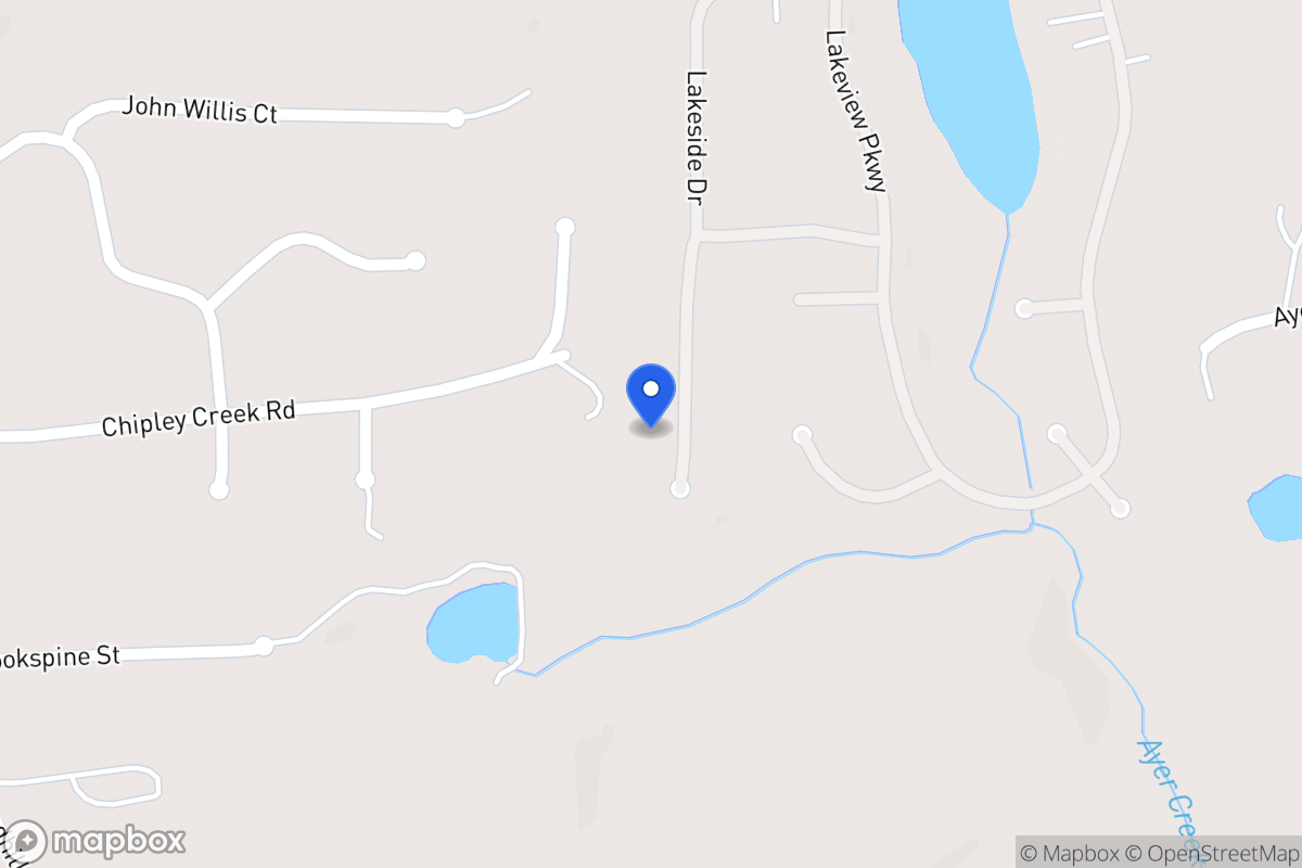 Map of 2491 S Carroll Ct