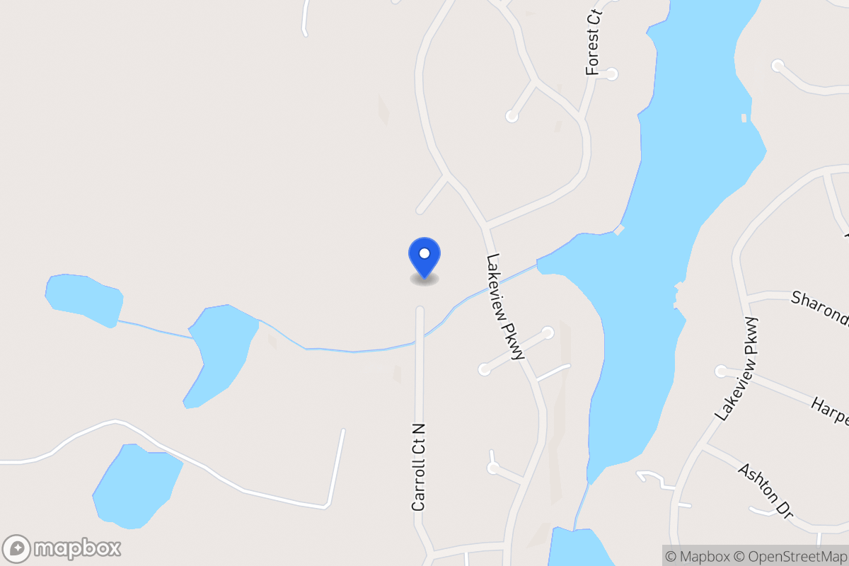 Map of 2522 N Carroll Ct